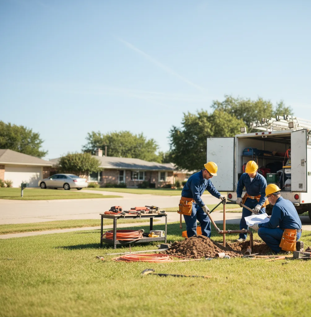 Sewer Line Repair in Combined Locks, WI